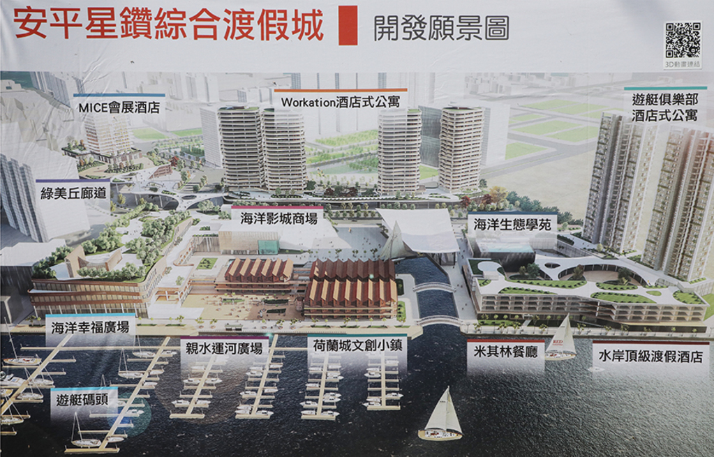 南仁湖投資安平港綜合渡假城 預估2024年動工