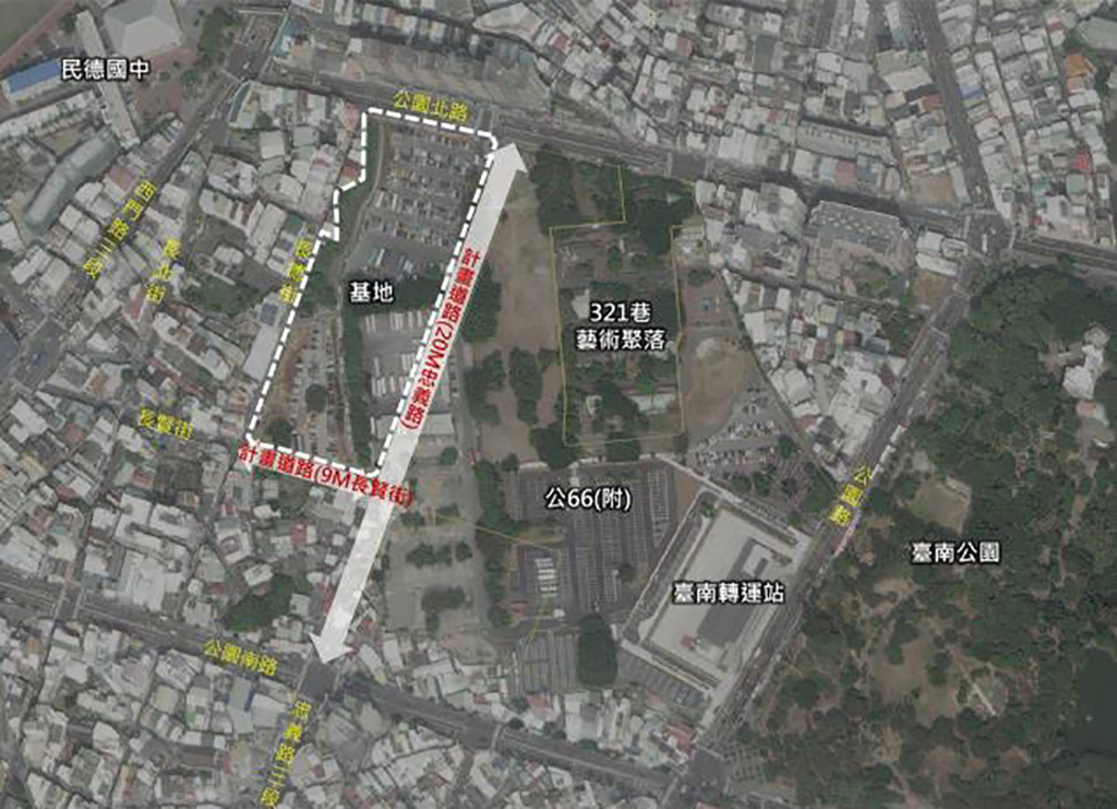 北區「原兵配廠」觀光藝文商業專用區預告招商