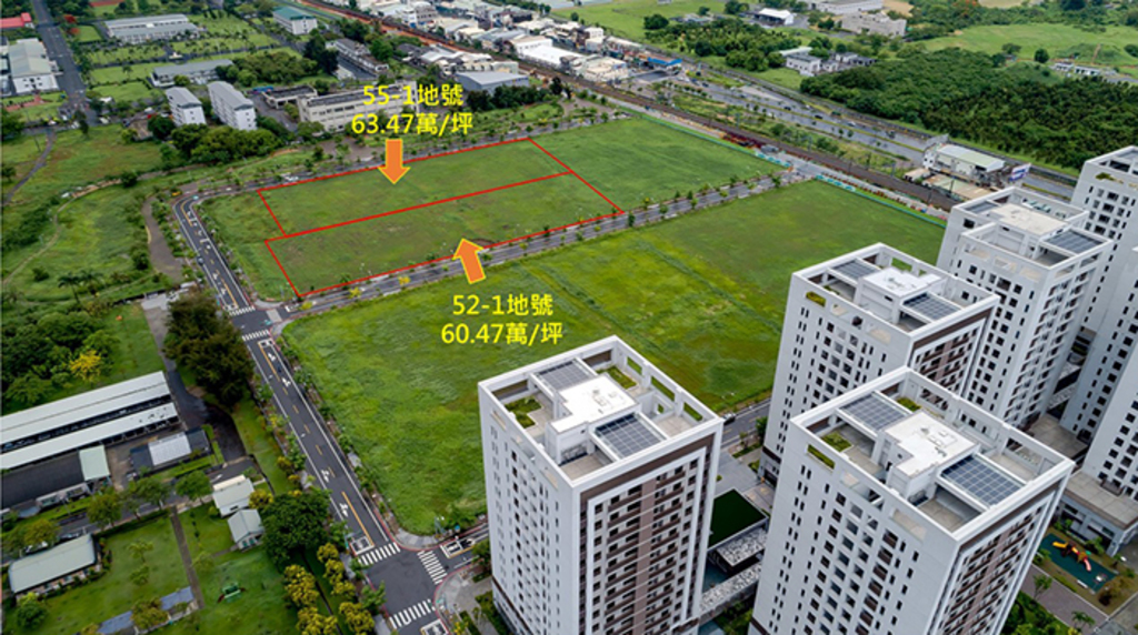 台南市重劃區土地標售 幾近全數標出